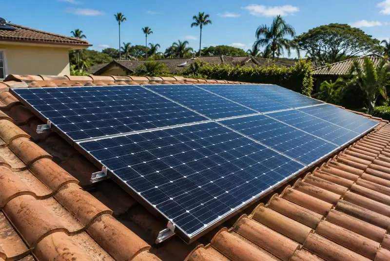 Installation de panneaux solaires à Replonges
